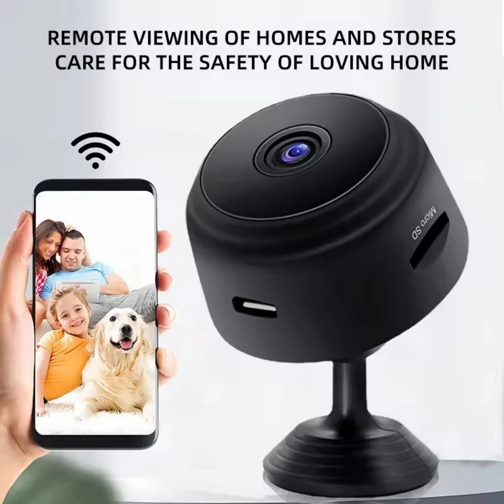 Home Security Monitoring System - 1080P HD WiFi Mini Camera Draadloos