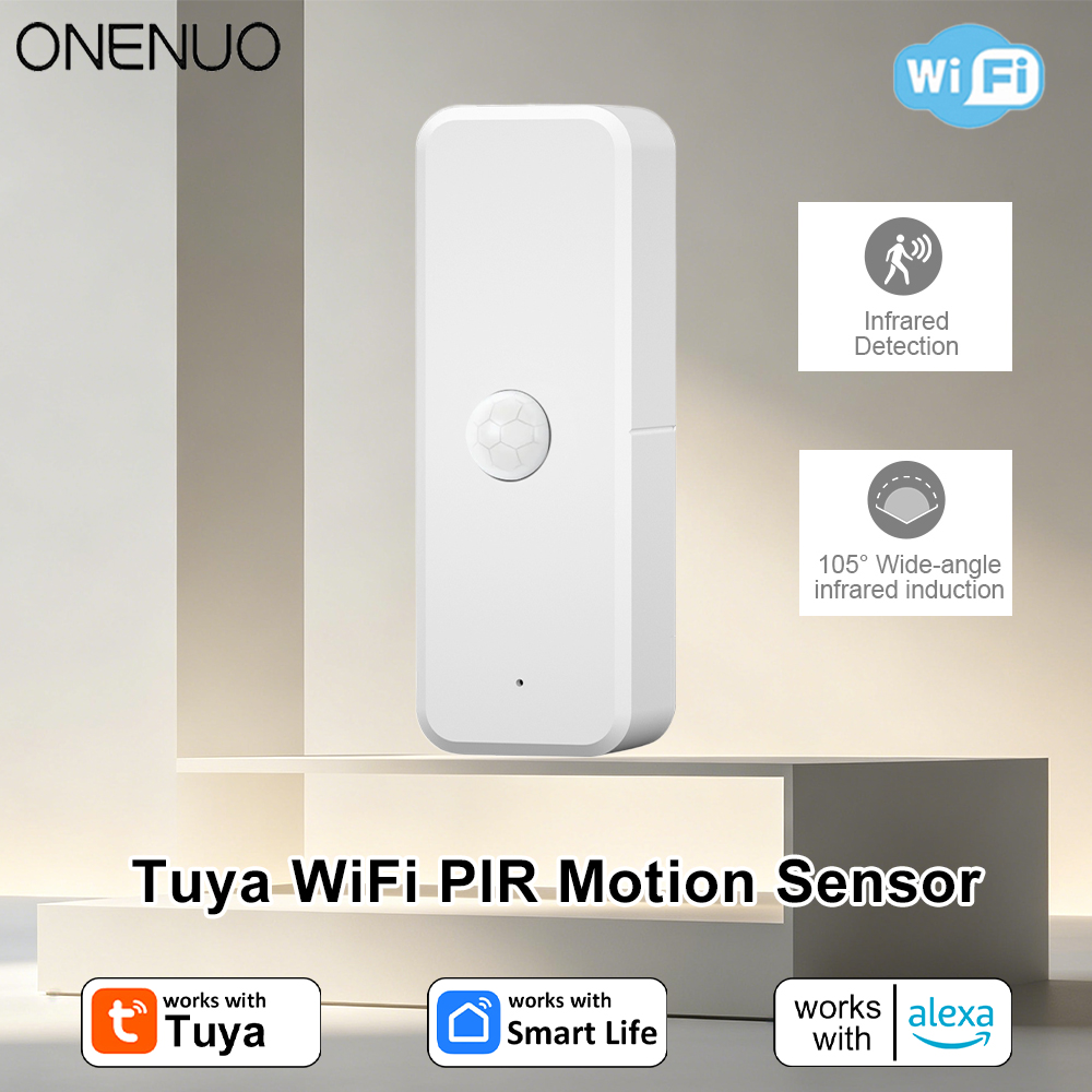 Home Security Devices - Nieuwe Tuya WiFi PIR Bewegingsmelder Infrarood