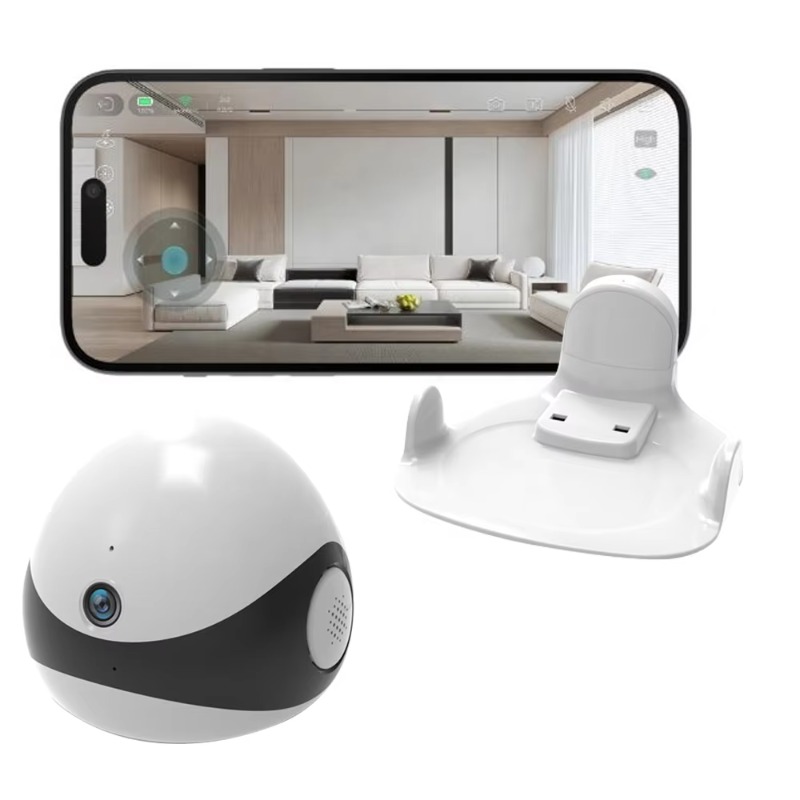 Home Security Robot Dog - Draadloze 2K HD mobiele huisdier-begeleider robotcamera