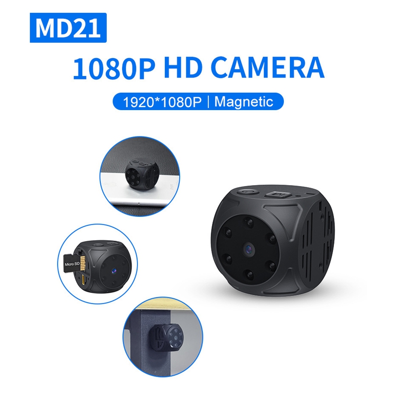 Home Security Indoor Cameras - Mini HD Camera 1080p Draagbare Kleine