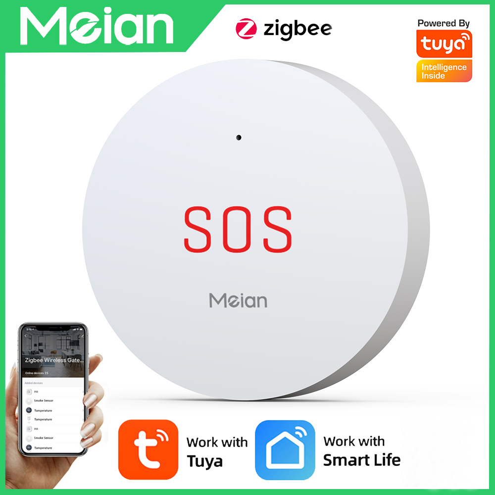 Home Security Kit - Zigbee Tuya Sos Emergency Knop Home