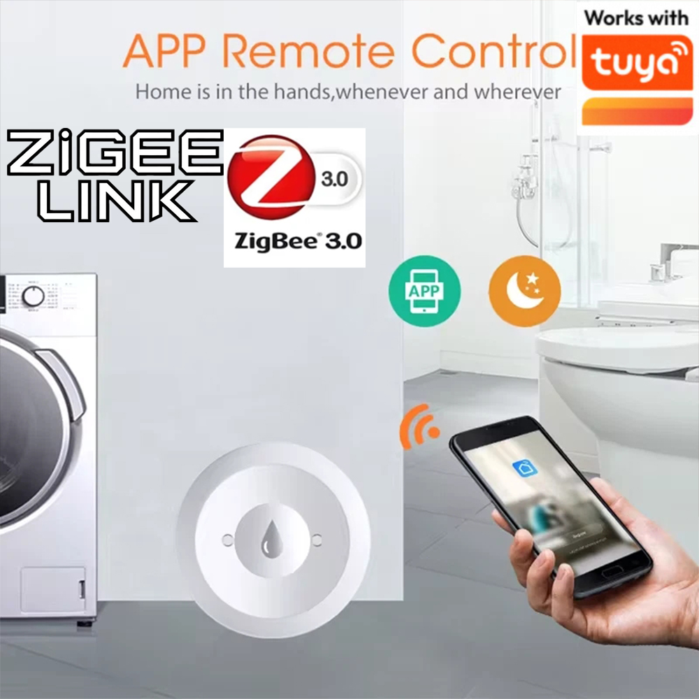 Home Security Monitoring System - Voor Tuya ZigBee 3.0 Smart Waterleksensor