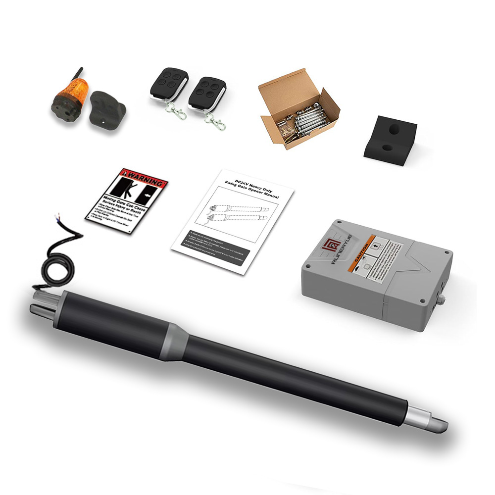 Home Security Electric Fence - Elektrische poortopener Medium Duty enkele draaipoortopener