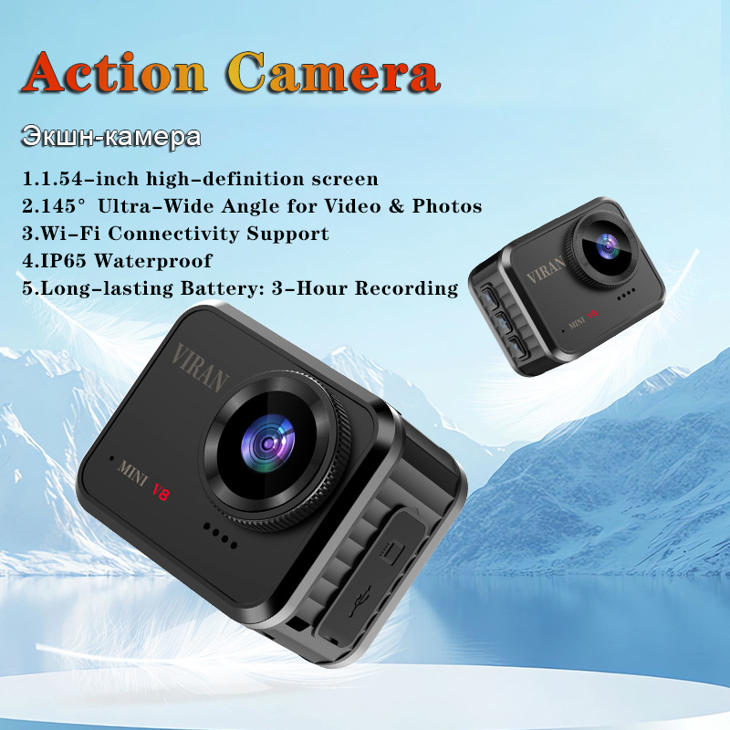 Ip Camera Outdoor 4K - Mini Actiecamera 4K Ultra HD 16MP