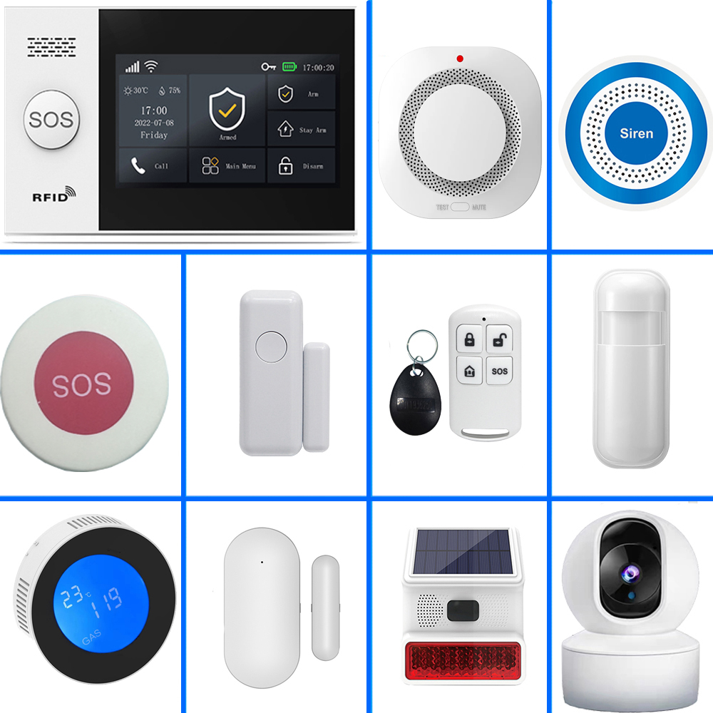 Home Security Ultimate - PGST 4G Tuya Smart Home Alarmsysteem,