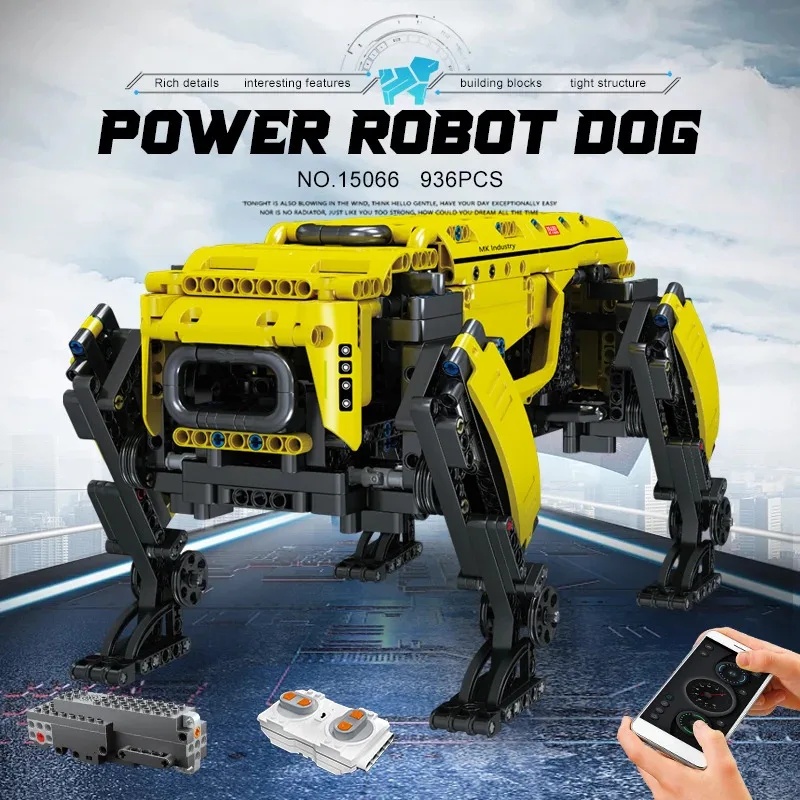 MOULD KING 15066/15075 Technis - Home Security Robot Dog recensie en prijs