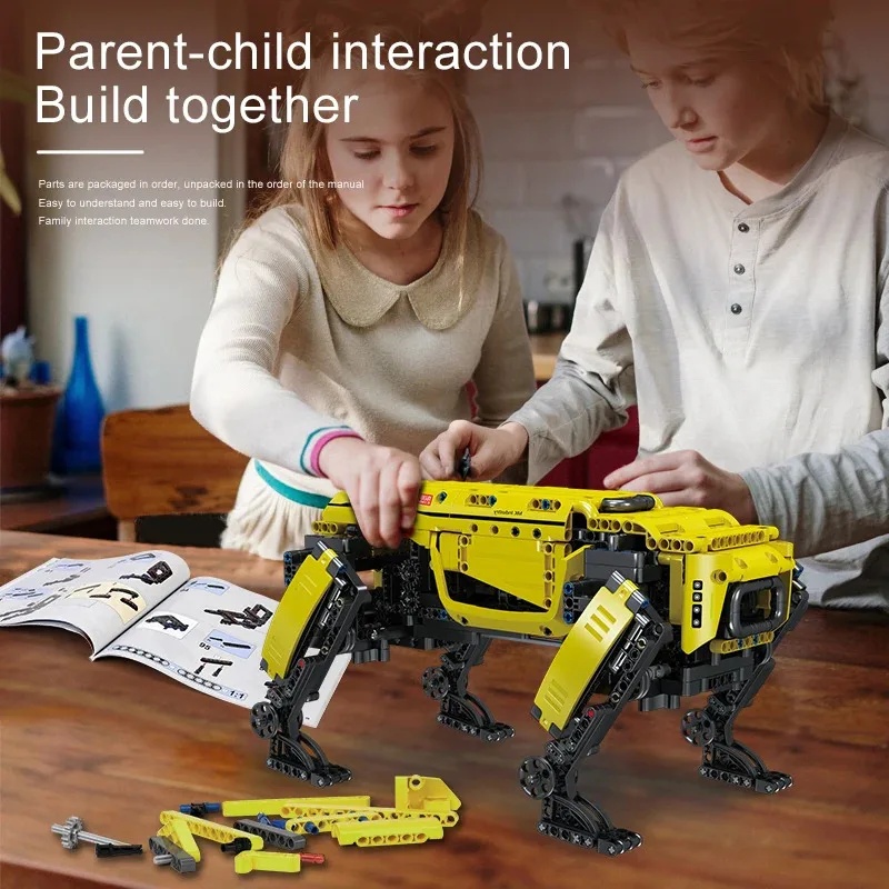 MOULD KING 15066/15075 Technis - Home Security Robot Dog recensie en prijs