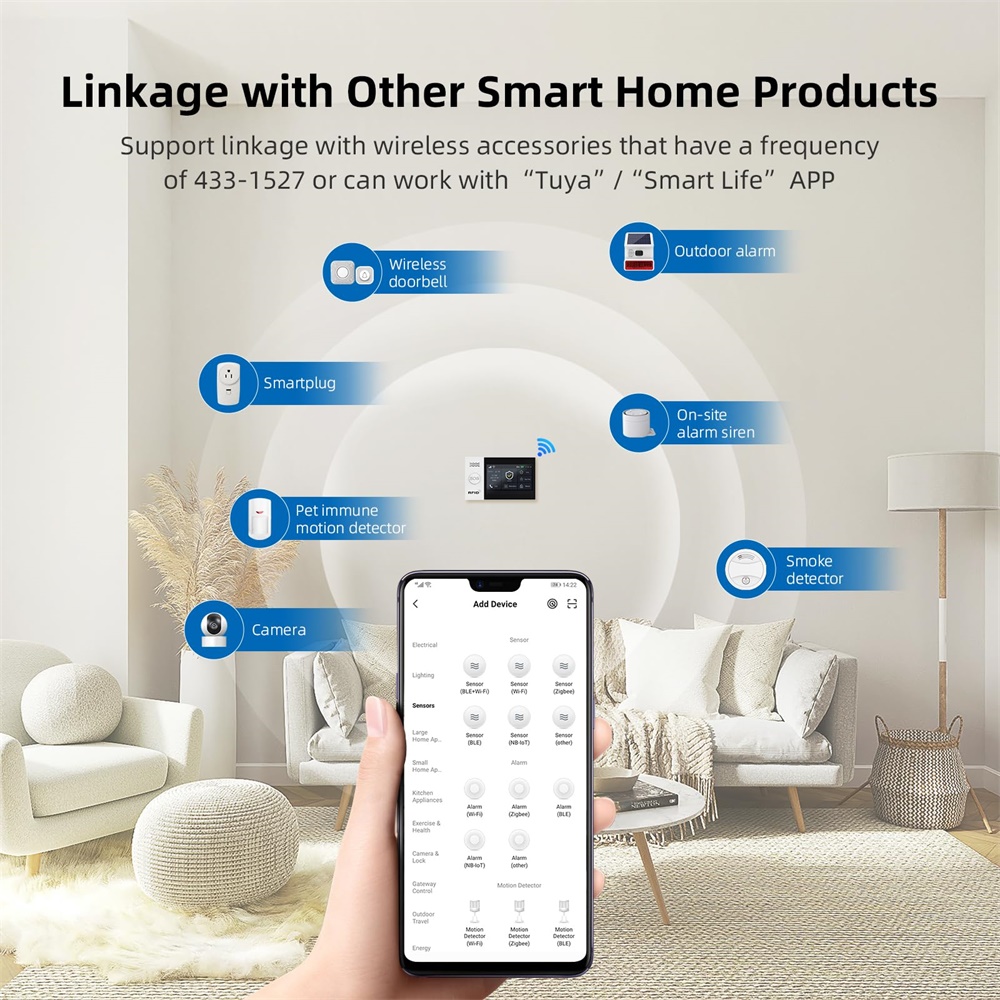 2.4G WIFI Smart GSM Alarmsyste - Home Security Ultimate recensie en prijs