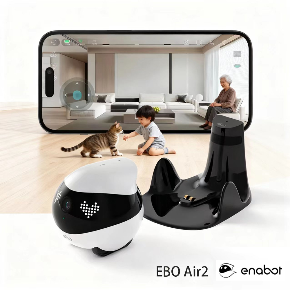 Enabot EBO AIR 2 Companion Rob - Home Security Robot Dog recensie en prijs