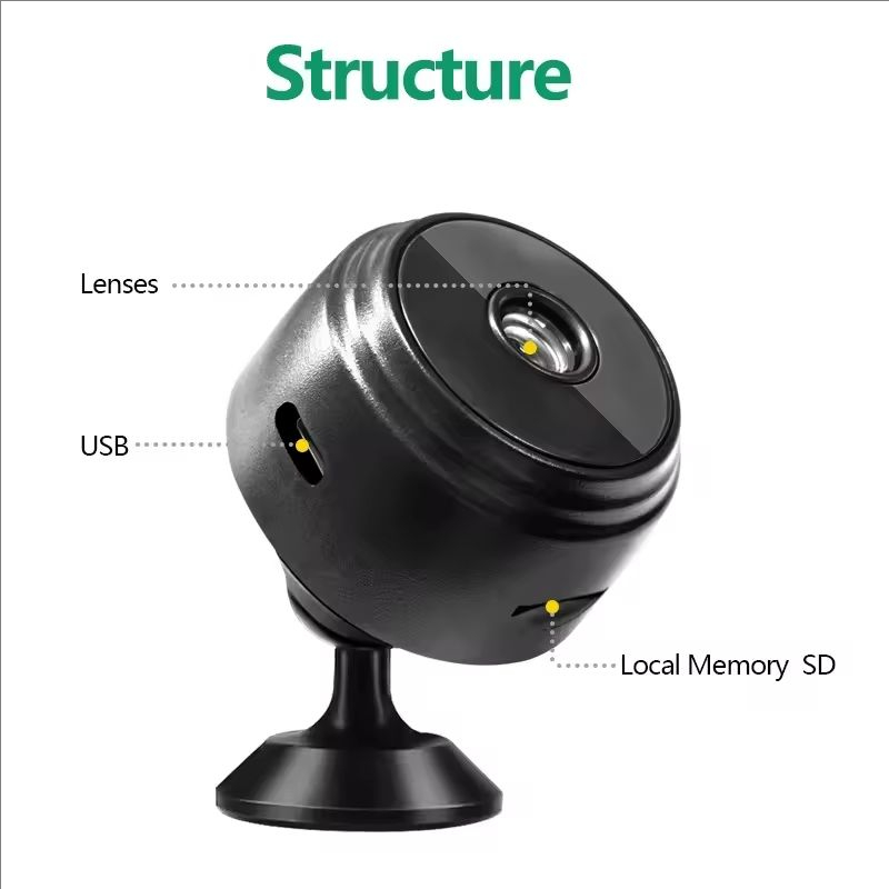 1080P HD WiFi Mini Camera Draa - Home Security Monitoring System recensie en prijs