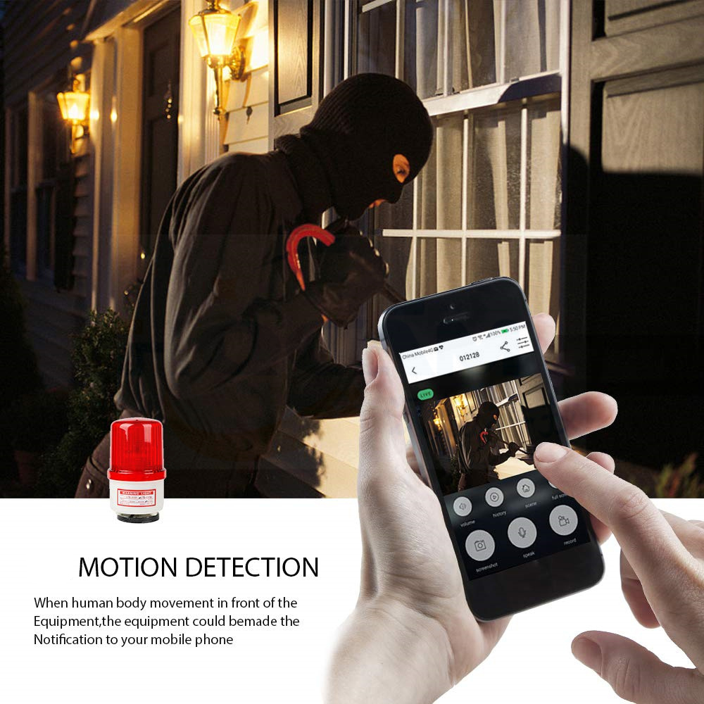 5MP Deur Oog IP POE Camera Min - Home Security Indoor Cameras recensie en prijs