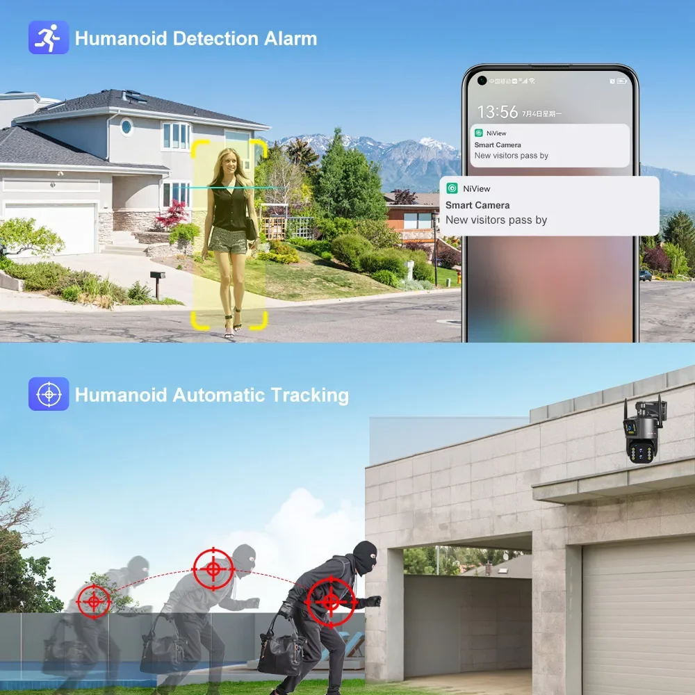 4K 4MP 10x zoom LTE 4G simkaar - Ip Camera Outdoor 4K recensie en prijs