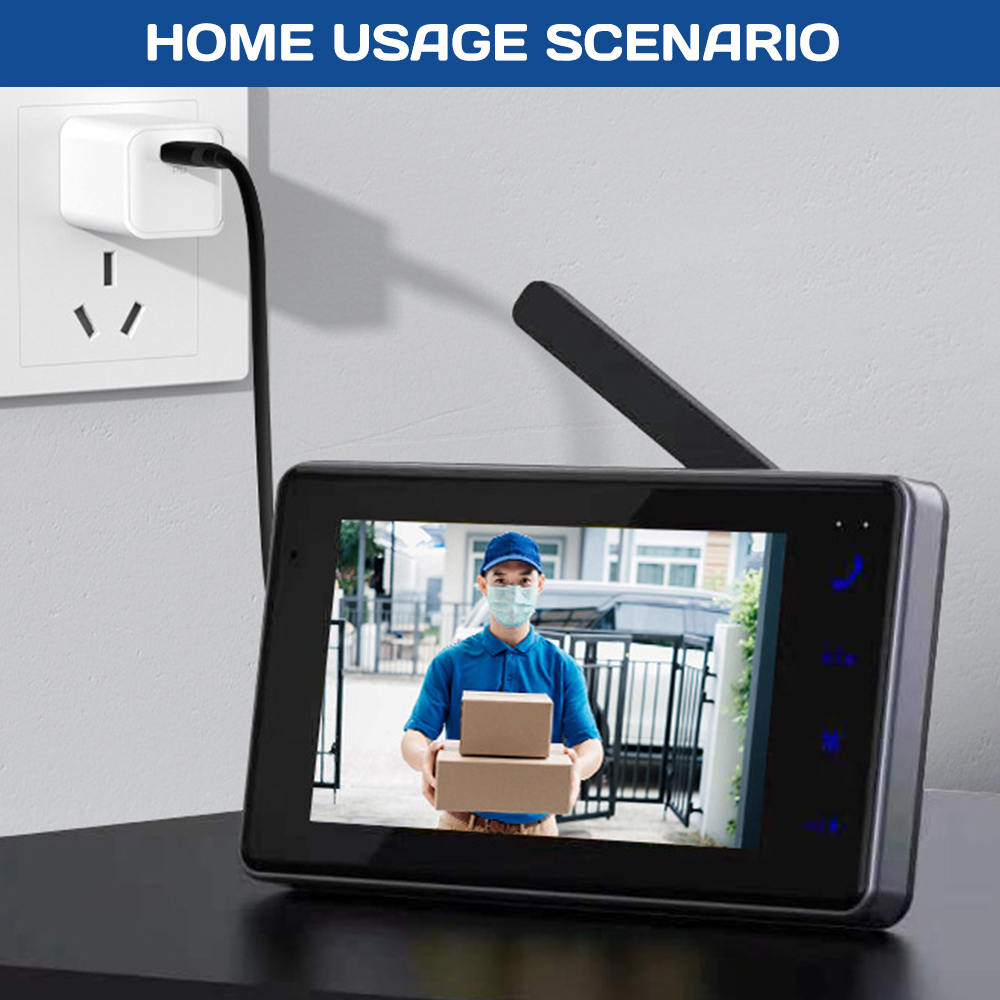 4,3-inch HD IPS-scherm Draadlo - Home Security Monitoring System recensie en prijs