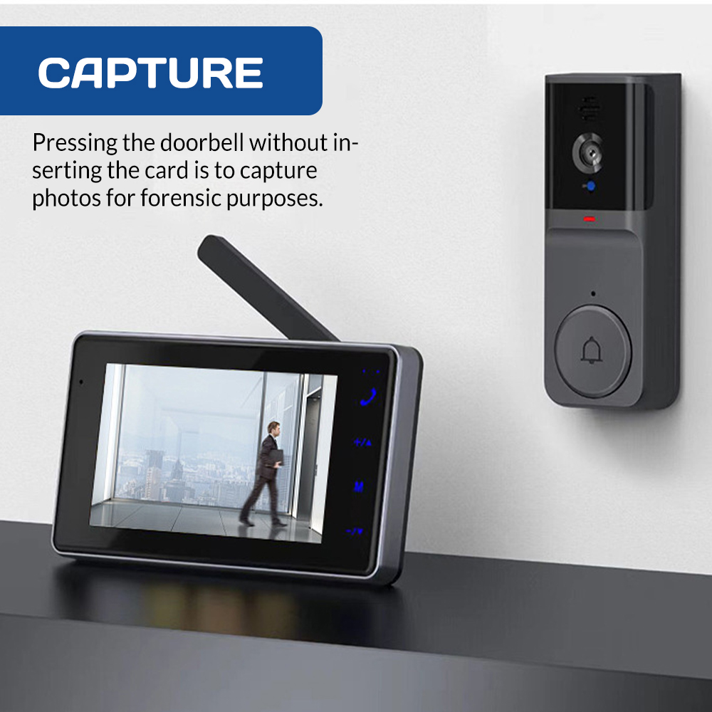 4,3-inch HD IPS-scherm Draadlo - Home Security Monitoring System recensie en prijs