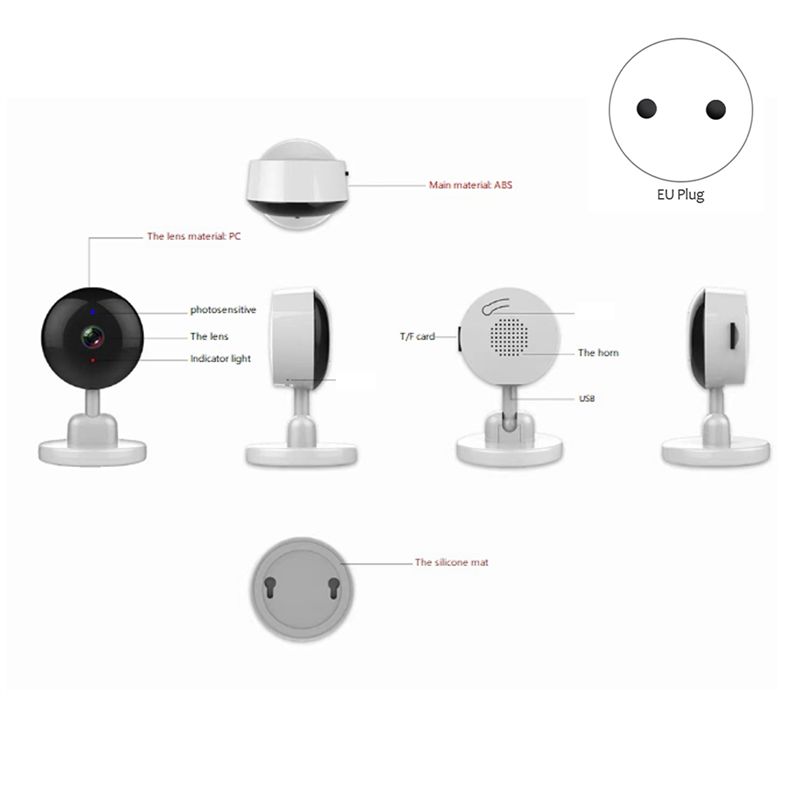 Essentiële wifi-camera voor bi - Home Security Monitoring recensie en prijs