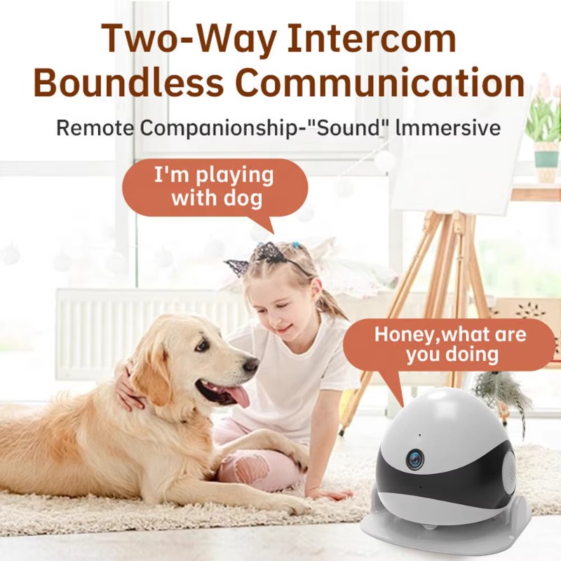 Draadloze 2K HD mobiele huisdi - Home Security Robot Dog recensie en prijs