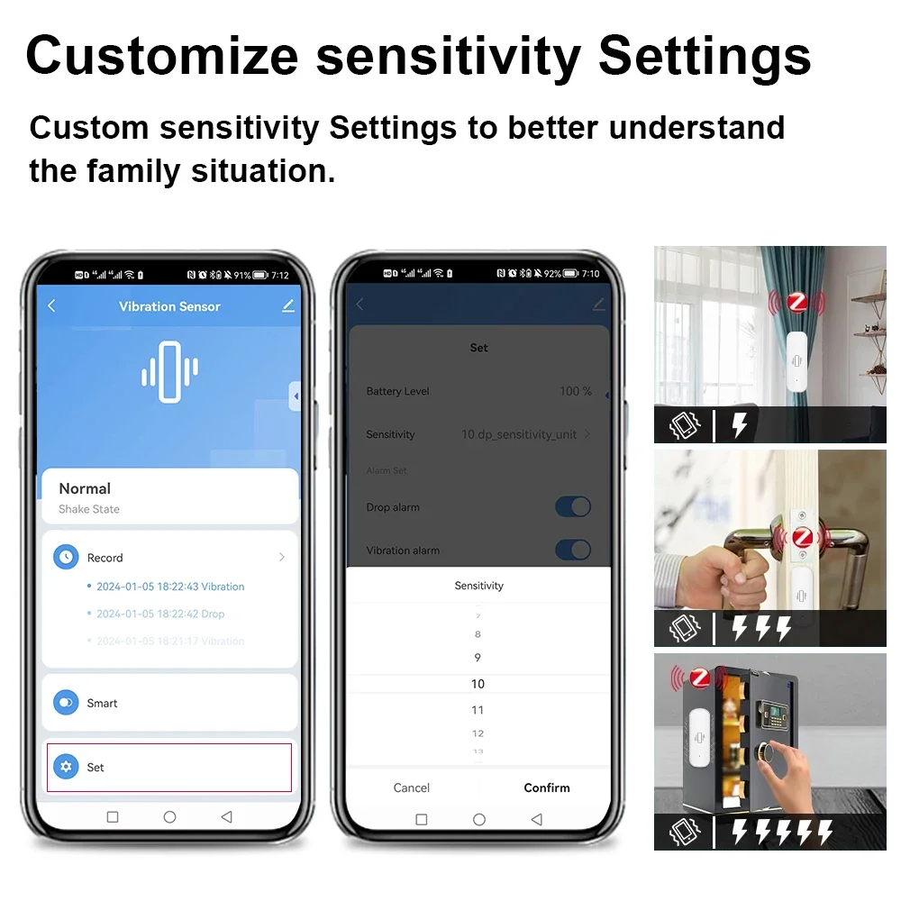 Smart ZigBee Trillingssensor A - Home Security Devices recensie en prijs