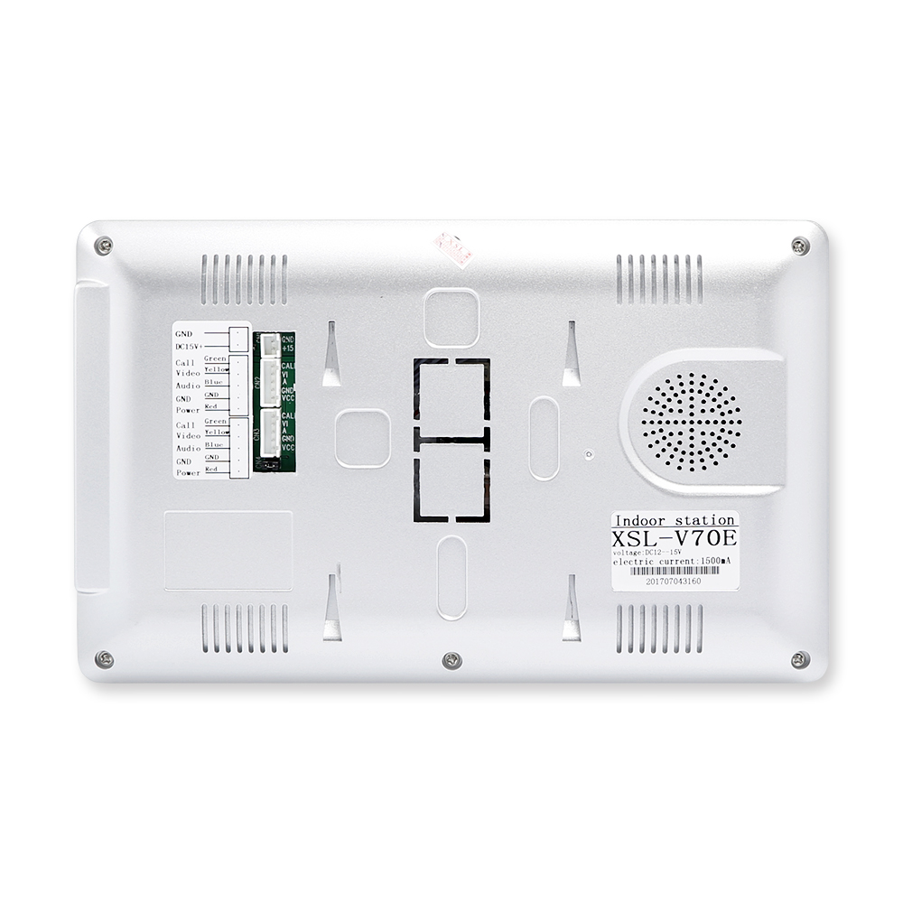 4-draads 2-familie video deurt - Home Security Kit recensie en prijs