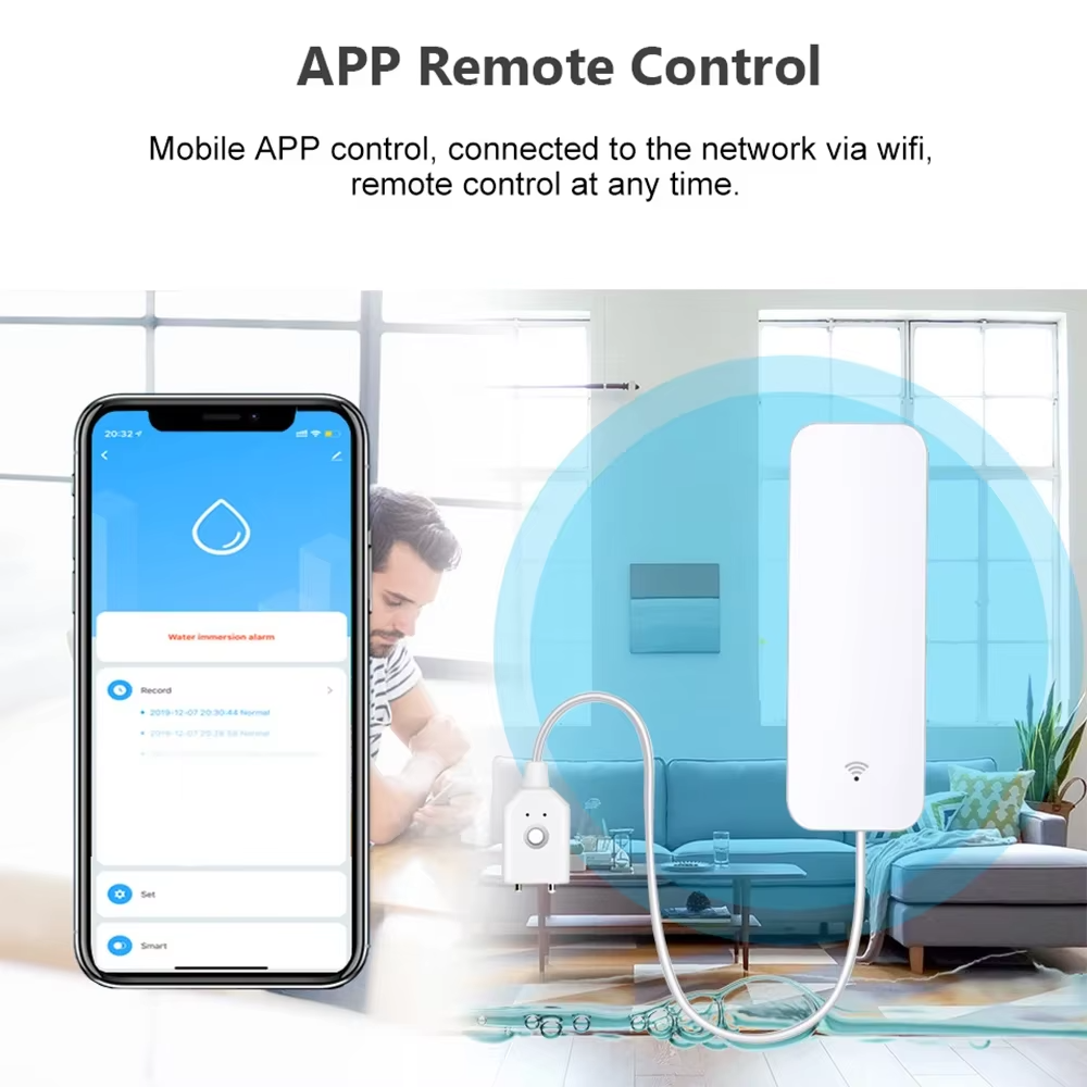 ZigBee WiFi Waterleksensor Ove - Home Security Devices recensie en prijs