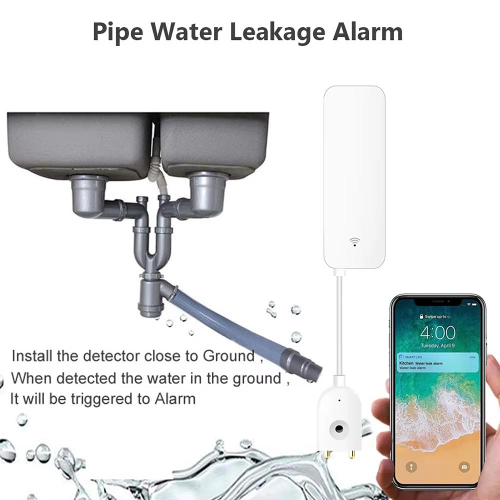 ZigBee WiFi Waterleksensor Ove - Home Security Devices recensie en prijs