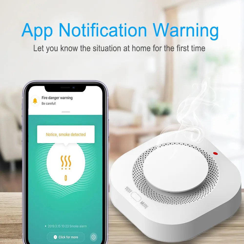 Tuya Zigbee WiFi slimme rookme - Home Security Monitoring System recensie en prijs