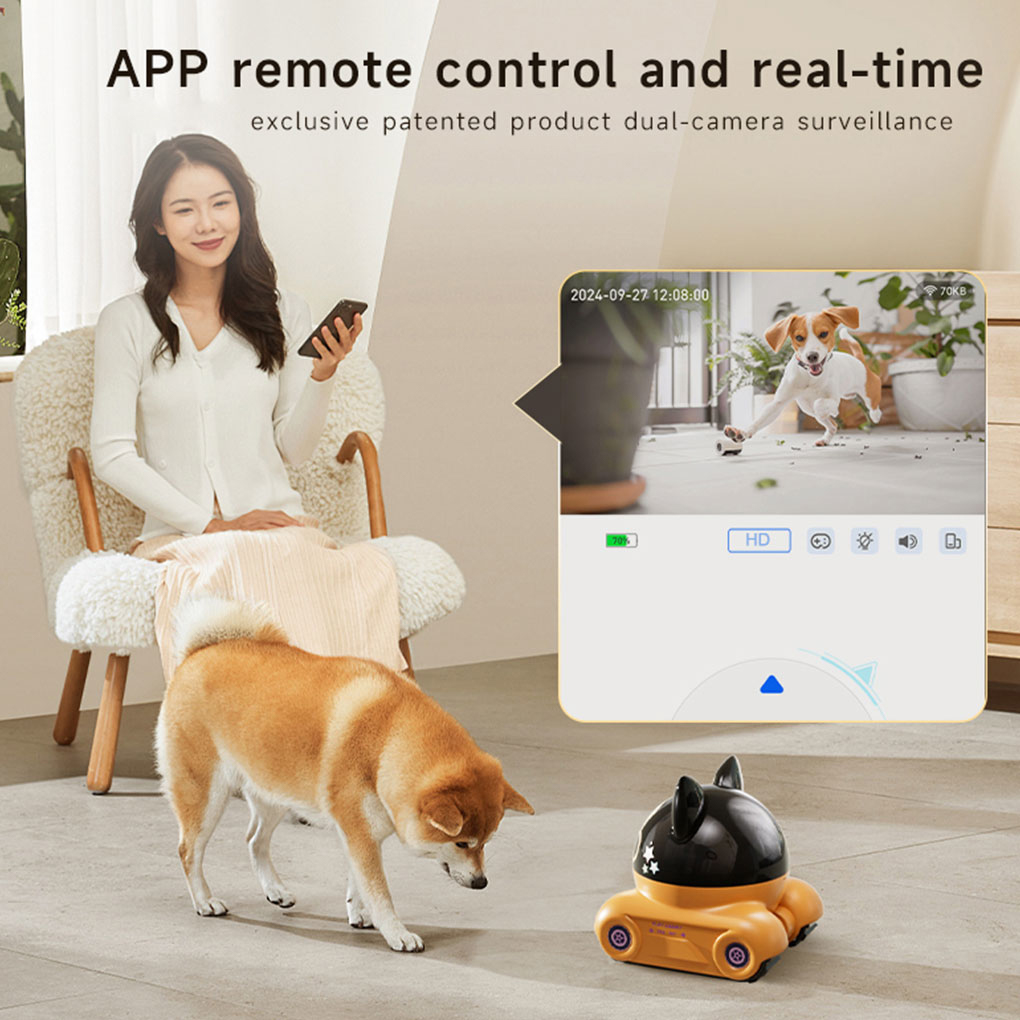 300w HD Lens Robotcamera APP A - Home Security Robot Dog recensie en prijs