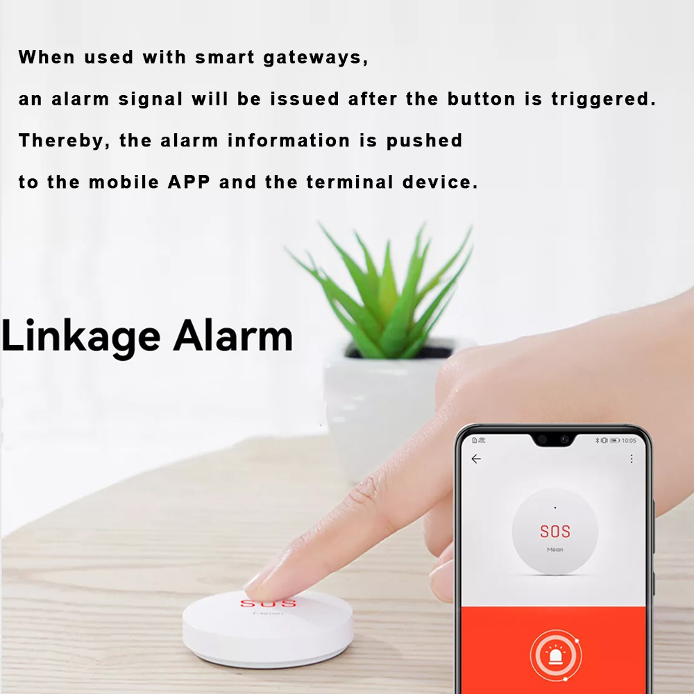 Zigbee Tuya Sos Emergency Knop - Home Security Kit recensie en prijs