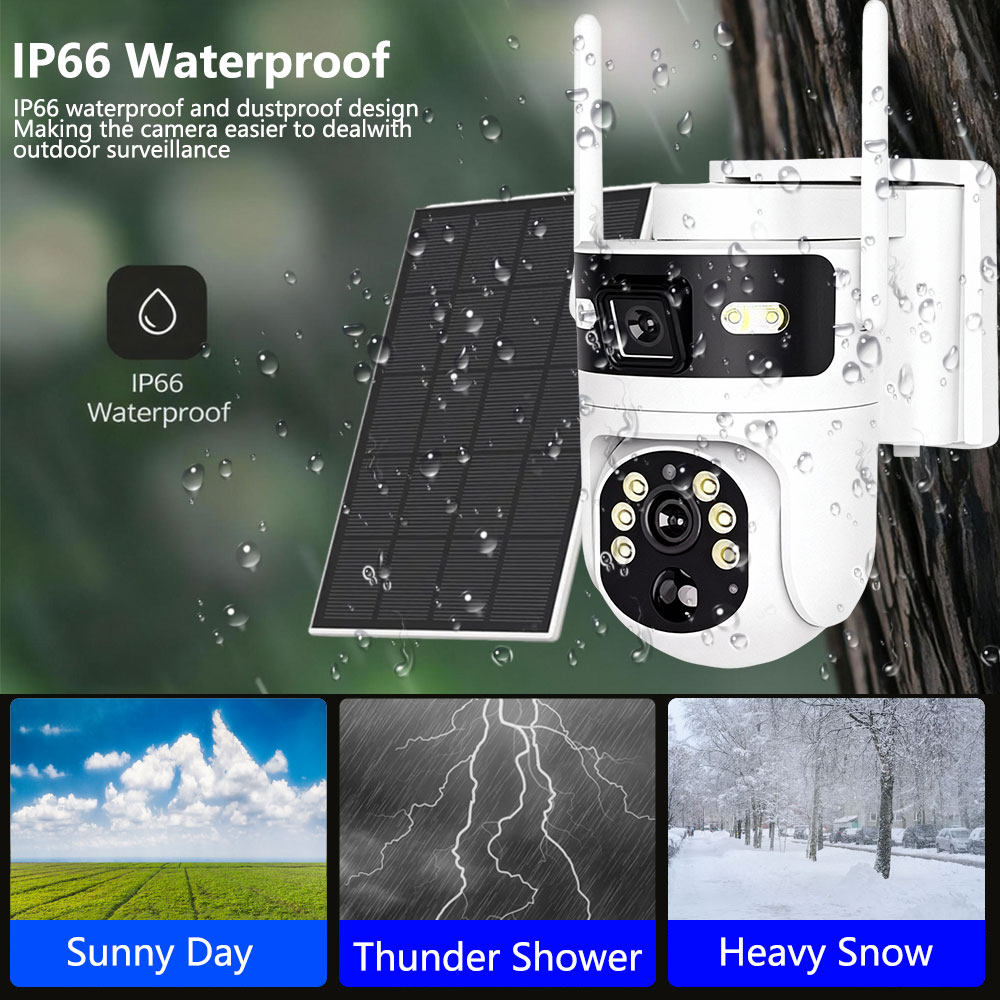 8MP 4K 4G Sim-kaart PTZ IP Cam - Ip Camera Outdoor 4K recensie en prijs