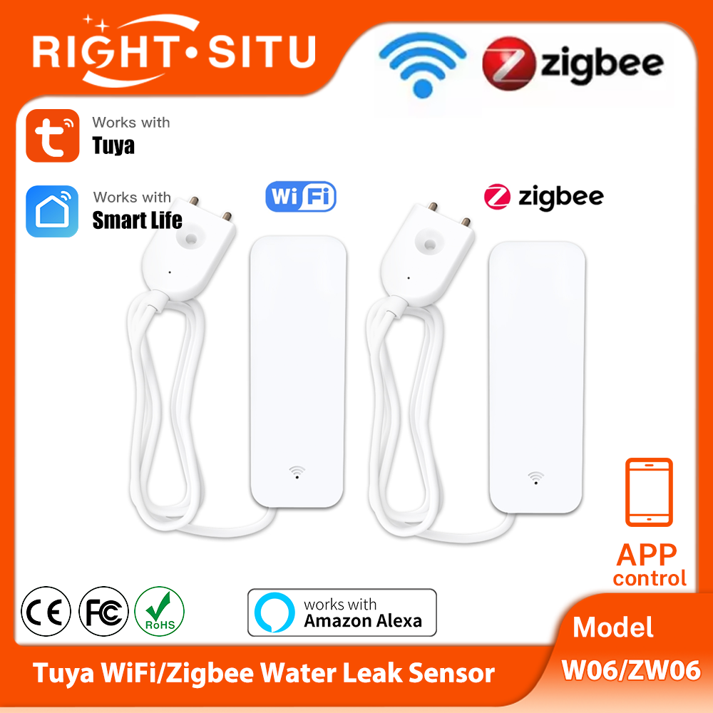 Tuya WiFi Zigbee Watersensor S - Home Security Devices recensie en prijs