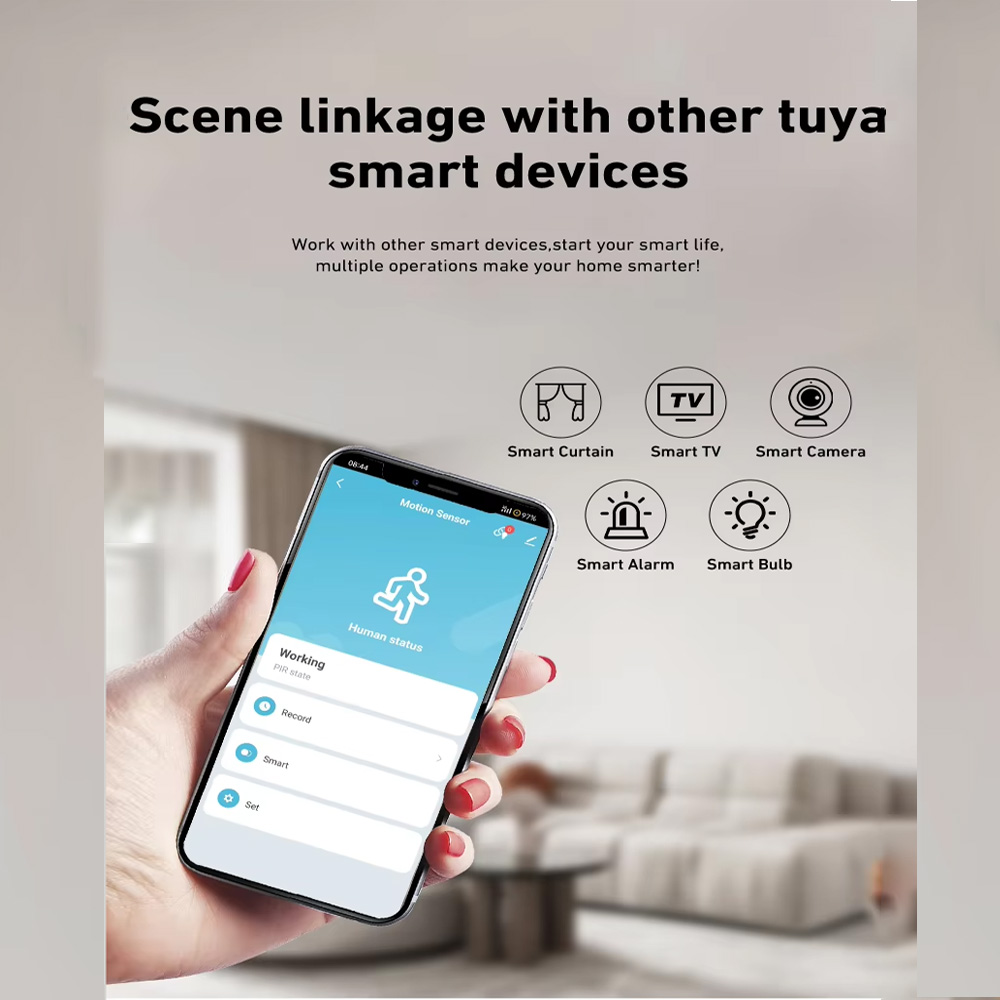 Slimme PIR-bewegingssensor WiF - Home Security Devices recensie en prijs