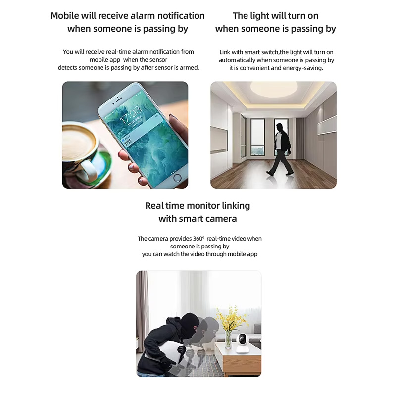 Slimme PIR-bewegingssensor WiF - Home Security Devices recensie en prijs