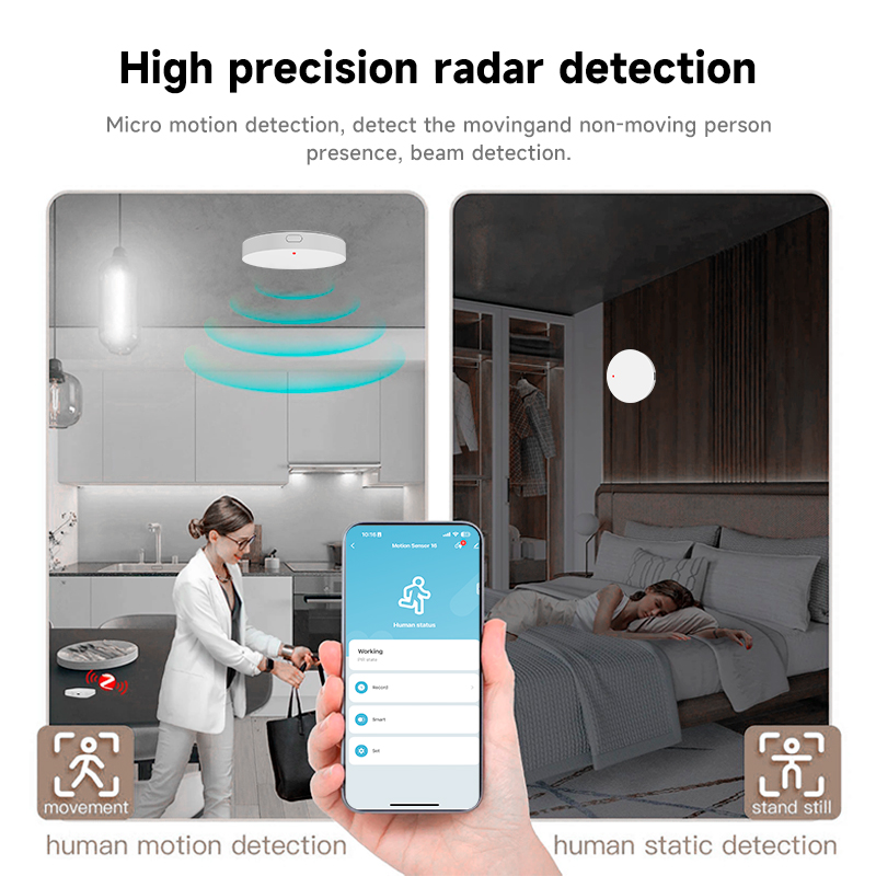 Tuya Zigbee 3.0 24GHz MmWave M - Home Security Devices recensie en prijs