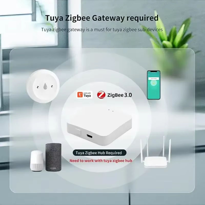 Voor Tuya ZigBee 3.0 Smart Wat - Home Security Monitoring System recensie en prijs