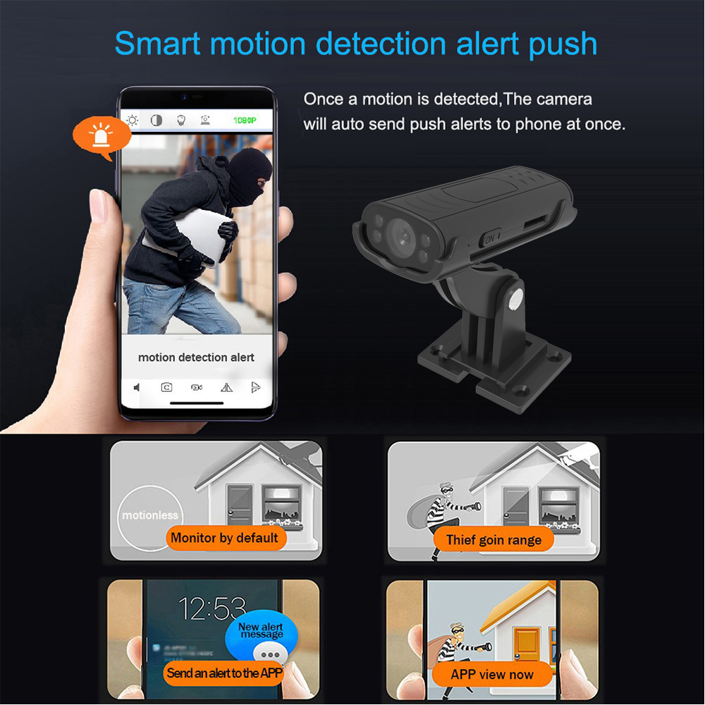 Mini draadloze WiFi-beveiligin - Home Security Monitoring System recensie en prijs