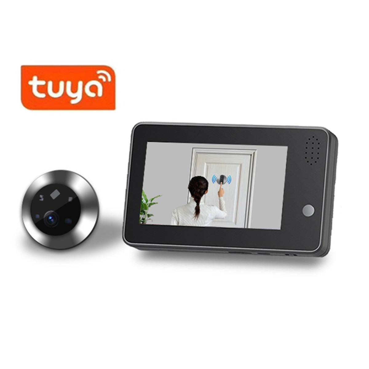 4,3 inch Tuya Smartlife WiFi D - Home Security Indoor Cameras recensie en prijs
