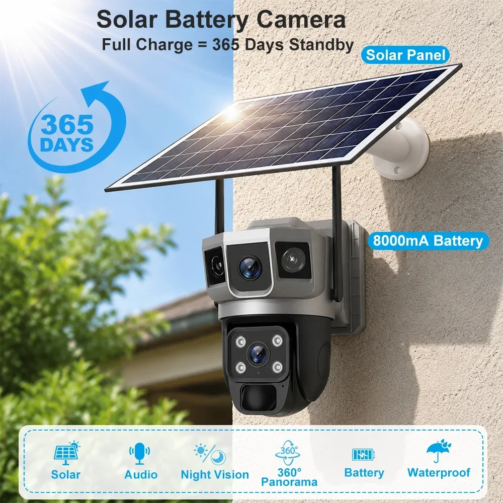 V380 4K 3 Schermen 4G Camera Z - Home Security Ultimate recensie en prijs