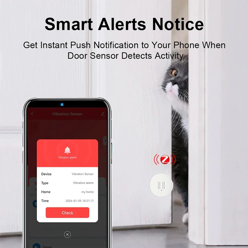 Tuya ZigBee Smart Vibration &  - Home Security Monitoring System recensie en prijs