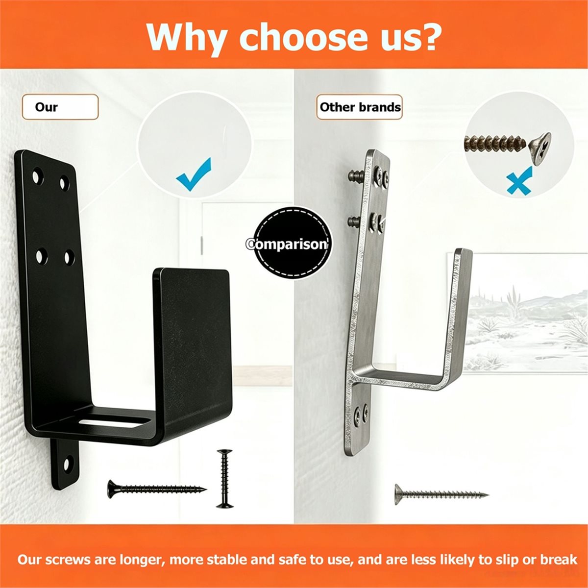 4 stuks robuuste deurbeveiligi - Home Security Bars recensie en prijs