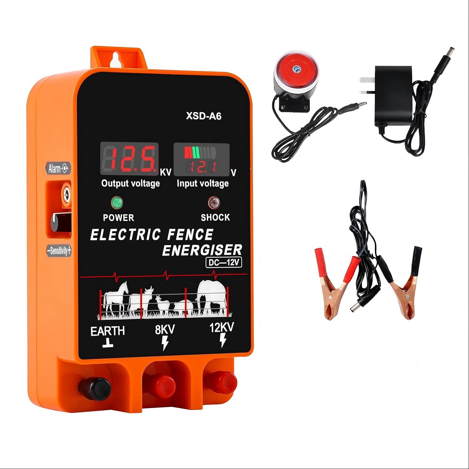20KM Elektrische Hek Energizer - Home Security Electric Fence recensie en prijs