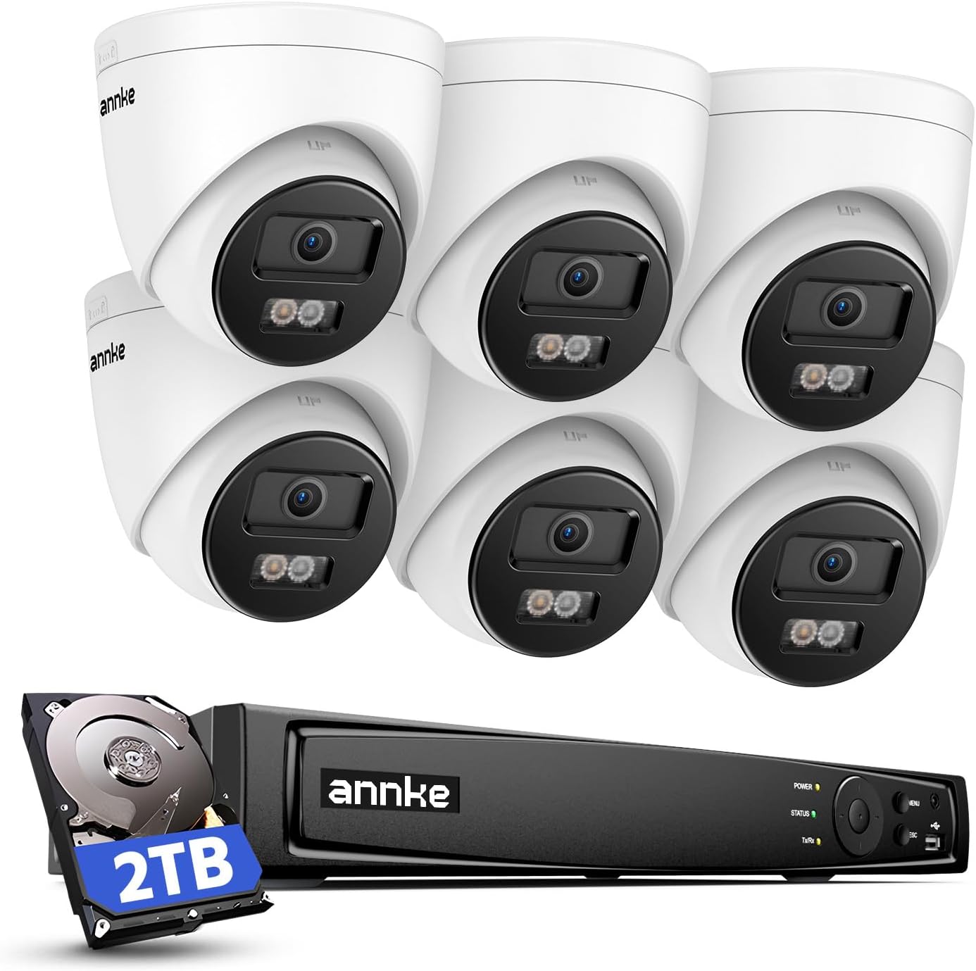 ANNKE 8CH 4K PoE beveiligingsc - Ip Camera Outdoor 4K recensie en prijs