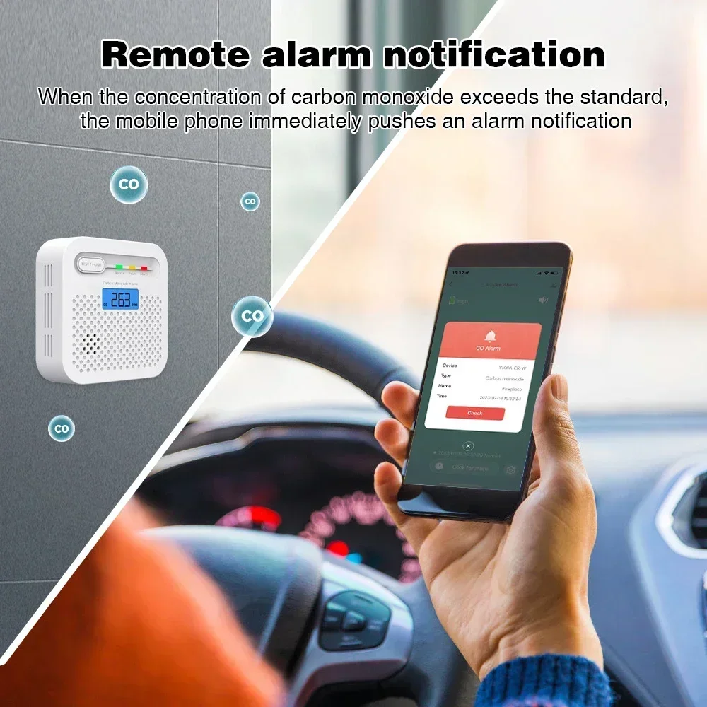 Tuya Smart WiFi CO Detector LC - Home Security Monitoring System recensie en prijs