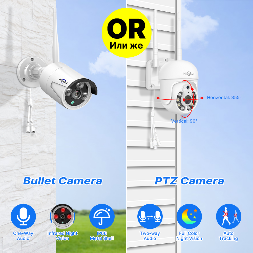 Hiseeu 5MP WiFi CCTV Camera Be - Home Security Monitoring System recensie en prijs
