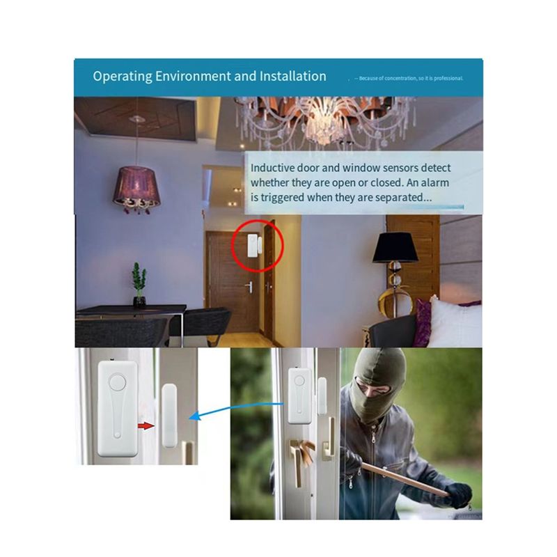 【To&On-E】 433Mhz draadloze mag - Home Security Kit recensie en prijs