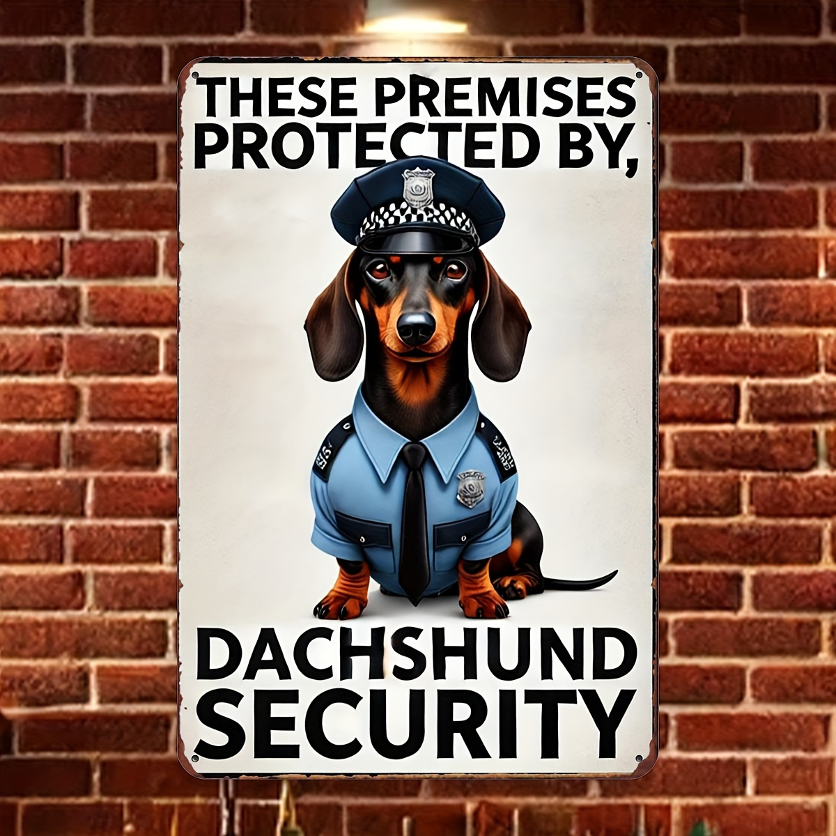 Verticaal blikken bord met tec - Home Security Bars recensie en prijs
