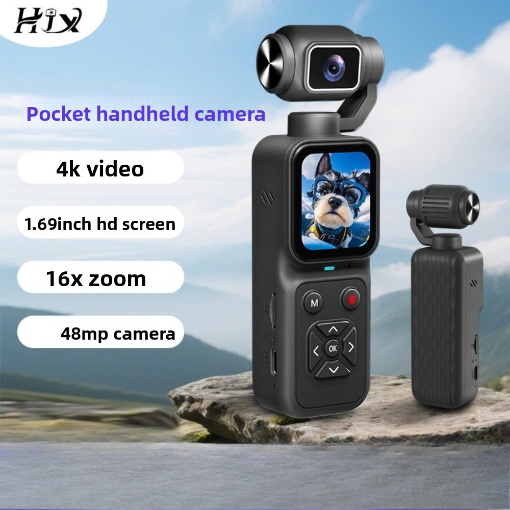 HJD-09 4K Vlogging Camera 180° - Ip Camera Outdoor 4K recensie en prijs
