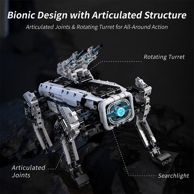 Technische STEM-programmering  - Home Security Robot Dog recensie en prijs