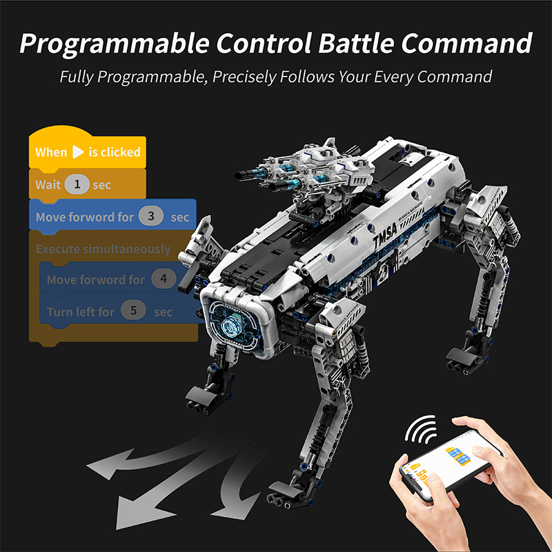 Technische STEM-programmering  - Home Security Robot Dog recensie en prijs